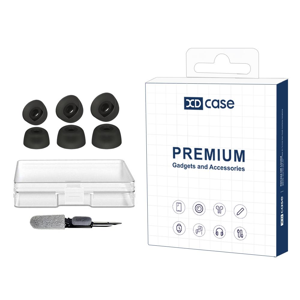 Earphone Foam Tip - XDcase 3쌍 1세트 교체용 실리콘 이어팁