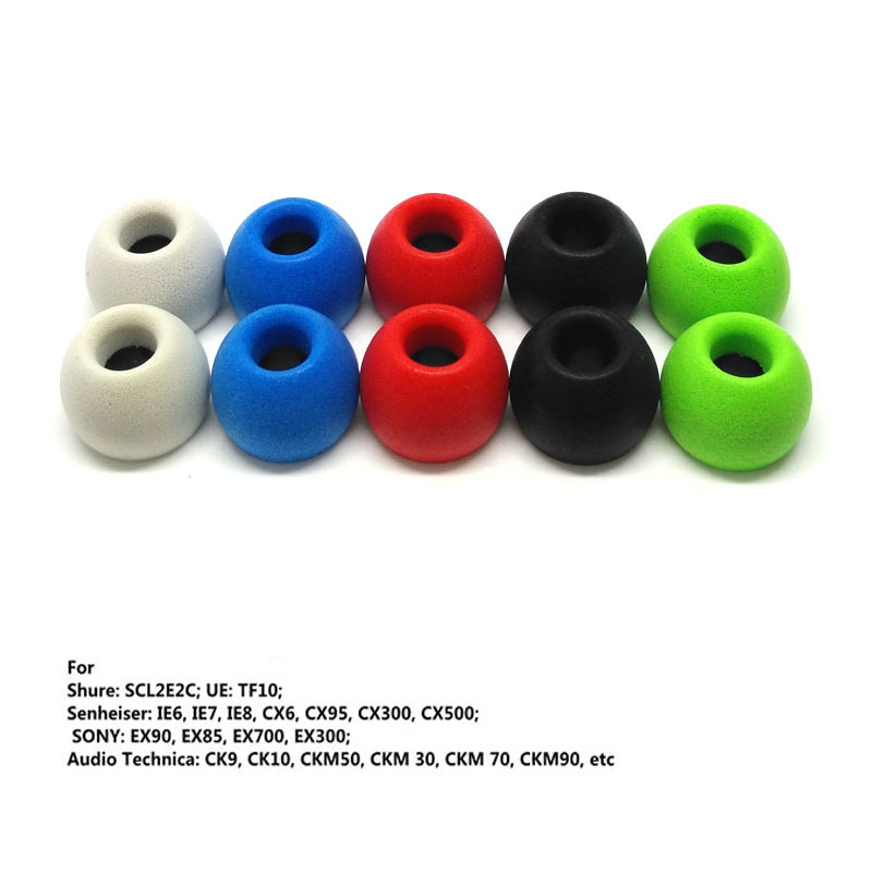 1 쌍 ANJIRUI 메모리 폼 이어팁 TS-400 ( - Earphone Foam Tip 리뷰 및 가격