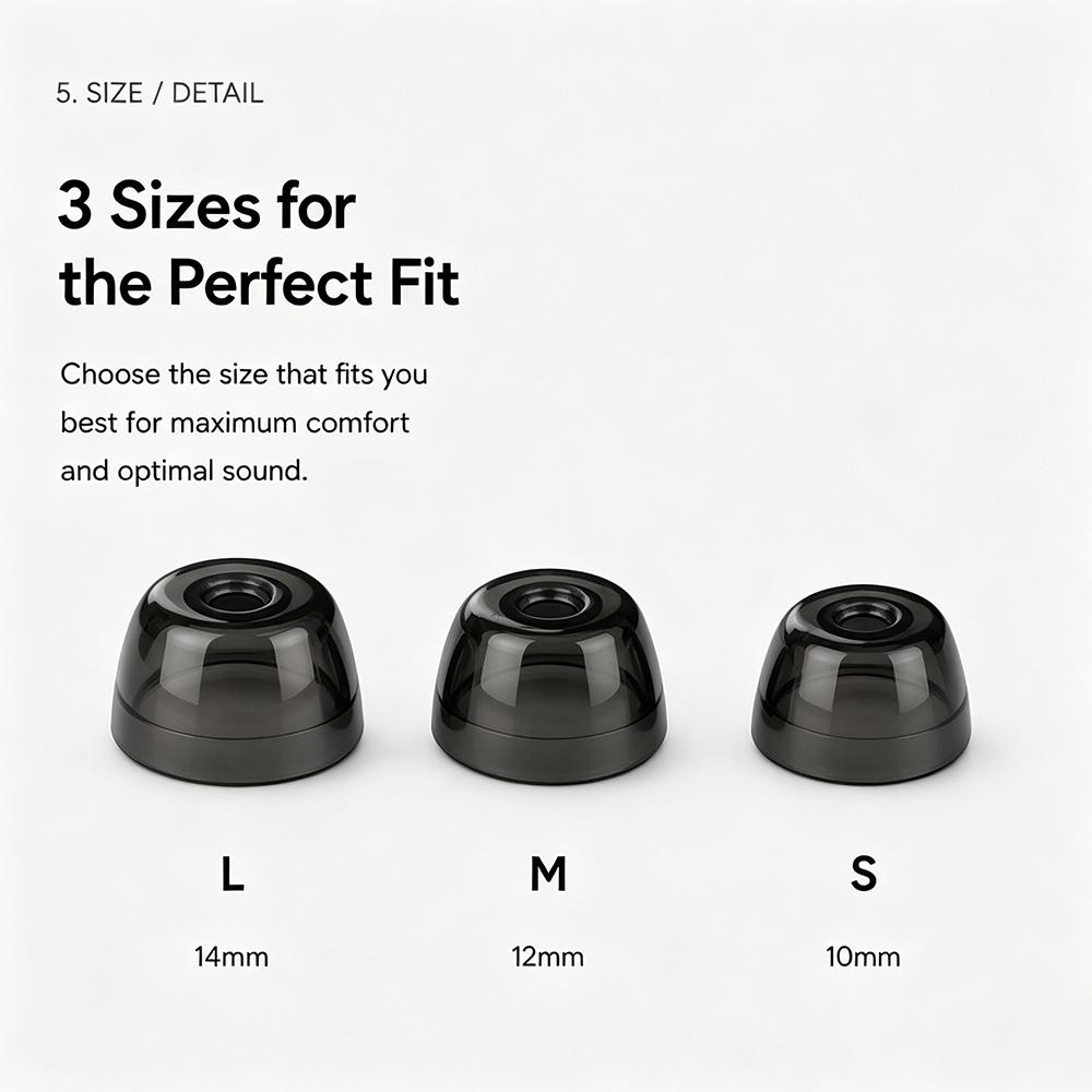 XDcase 3쌍 1세트 교체용 실리콘 이어팁 키트 자 - Earphone Foam Tip 리뷰 및 가격
