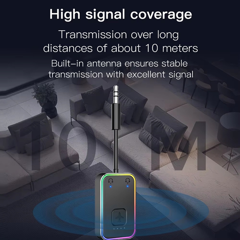 금속 무선 5.3 블루투스 송신기, 비행기 여행용 듀얼 - Bluetooth Adapter Receiver 리뷰 및 가격