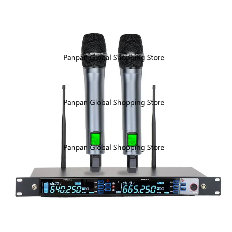 무선 마이크 시스템, 2채널 2x100 UHF 조절 가 - Shure Mic Sm58 리뷰 및 가격