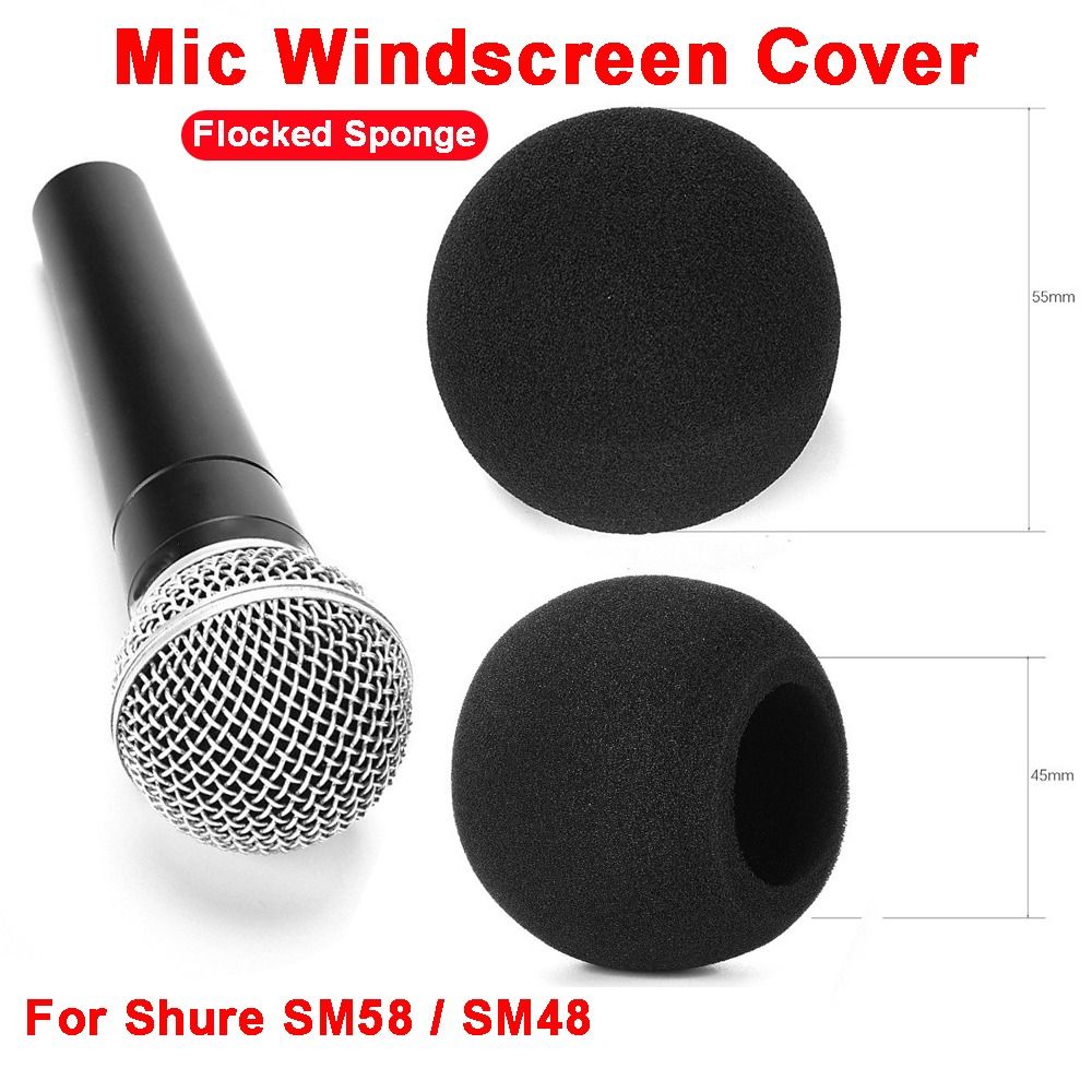 교체용 마이크 윈드스크린 커버 플록드 스폰지 폼 방풍  - Shure Mic Sm58 리뷰 및 가격