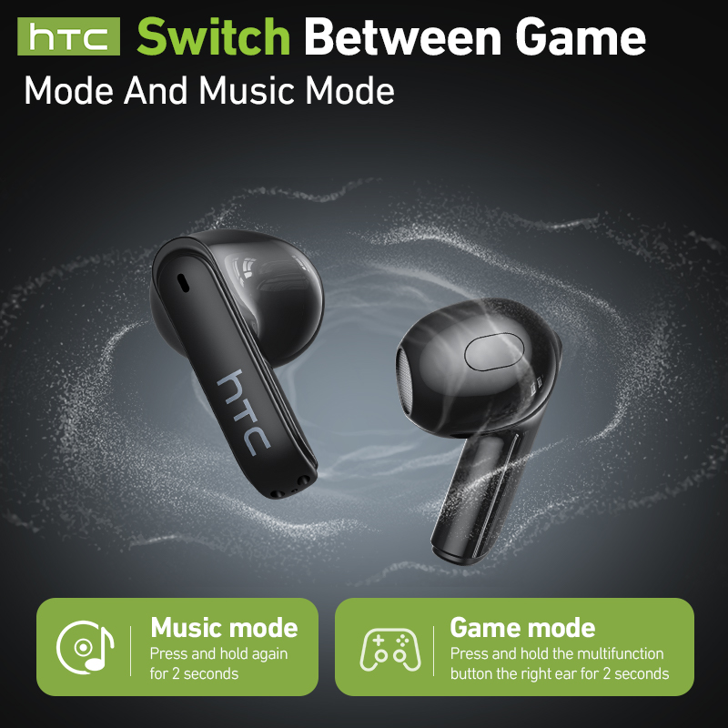 hTC 무선 게이밍 이어버드 LCD 스마트 스크린 실시 - Usb C Earphone 리뷰 및 가격
