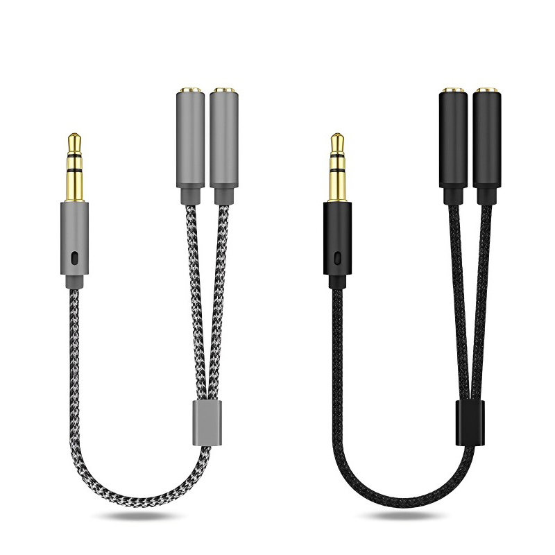 1PCS 3.5mm 오디오 분배기 Y 잭 1 남성 2  - Earphone Splitter Jack 리뷰 및 가격
