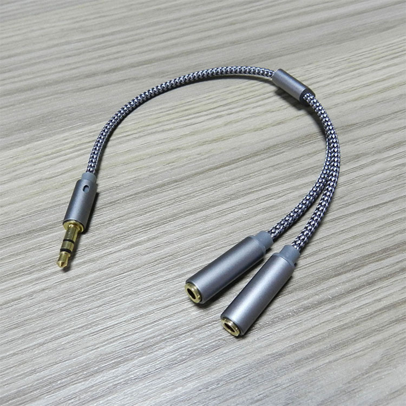 1PCS 3.5mm 오디오 분배기 Y 잭 1 남성 2  - Earphone Splitter Jack 리뷰 및 가격