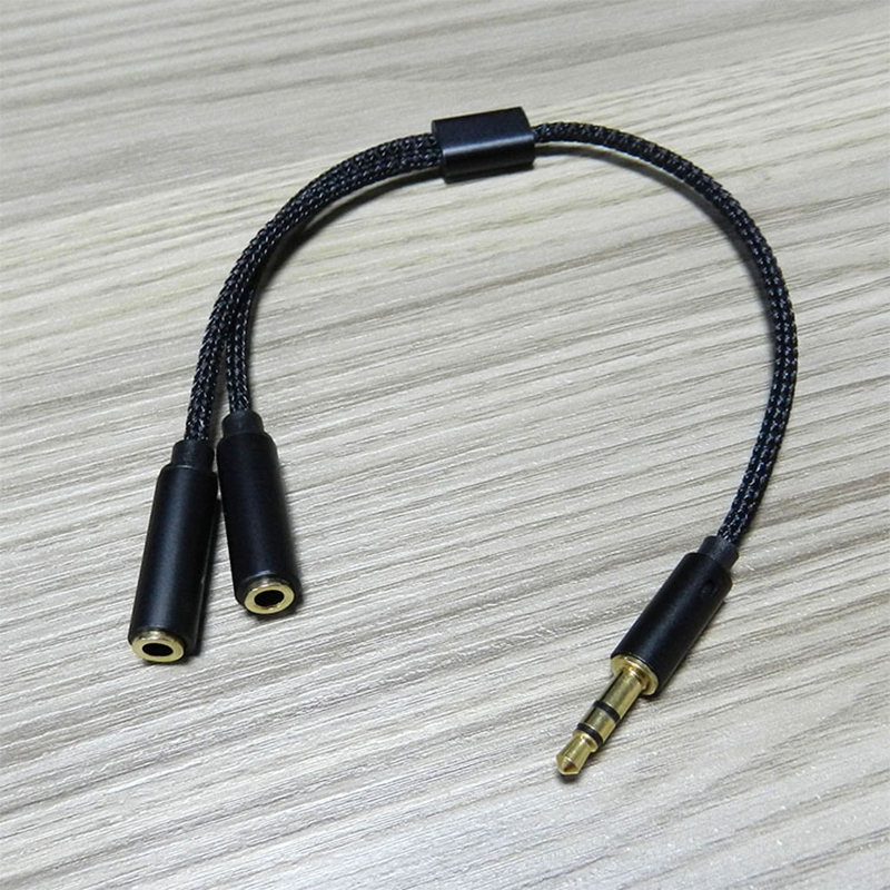 1PCS 3.5mm 오디오 분배기 Y 잭 1 남성 2  - Earphone Splitter Jack 리뷰 및 가격