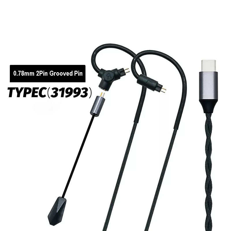 0.78 QDC MMCX 게이밍 이어폰 케이블 3.5m - Usb C Earphone 리뷰 및 가격