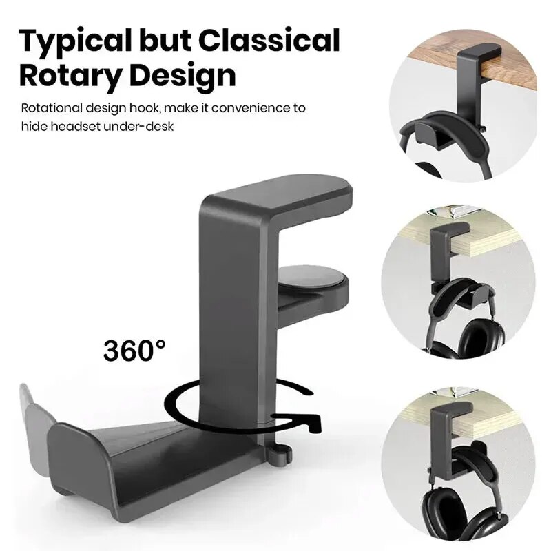 범용 게이밍 헤드폰 스탠드 헤드셋 걸이 홀더 조절 가능 - Headphone Stand Desk 리뷰 및 가격